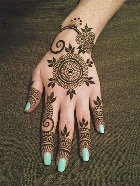 1_simplebunchmehndidesignhennaart7  Mehndi Designs