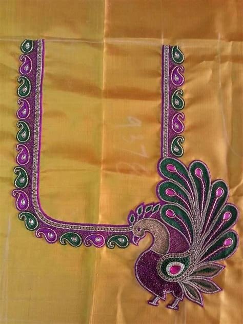 14_Aari work blouse designs catalogue  Fashion Beauty Mehndi Jewellery