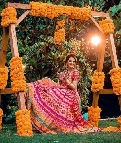 11_20 Simple Mehndi Ceremony Decoration Ideas At Home 2024