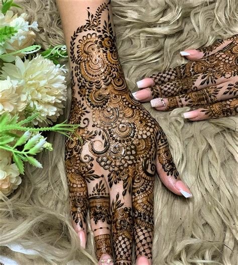 15_25 Latest Full Hand Mehndi Designs For Eid 2021  Glossnglitters