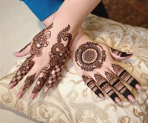 11_Simple Mehndi Designs For Back Hands  Design Talk