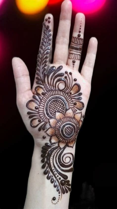 14_Circle Mehndi Design 2022  ZOHAL