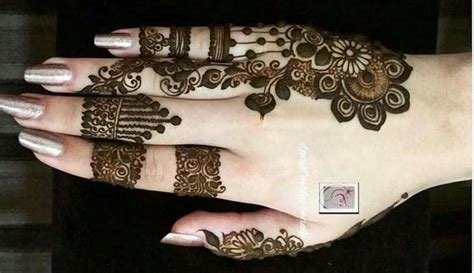 3_Simple Mehndi Designs One Hand Mehndi Designs New Henna Desig  NBKomputer