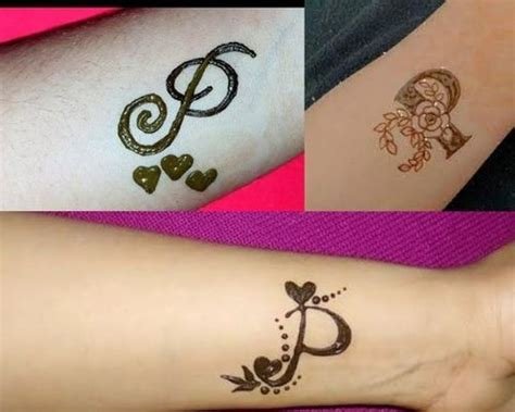 15_26 Stunning Mehndi Designs For Each Alphabet  Fabbon