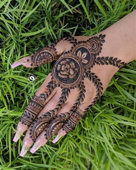 14_30 Best Mehndi Designs for Back Hands  Health Tips  Healthy Life Ideas