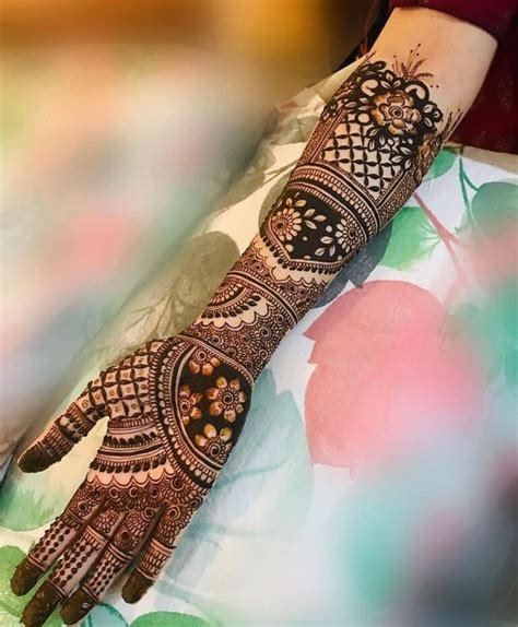 14_50 Most Attractive Rose Mehndi designs to try  Wedandbeyond