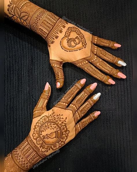 6_26 Exquisite Back Hand Mehndi Designs for Your Wedding