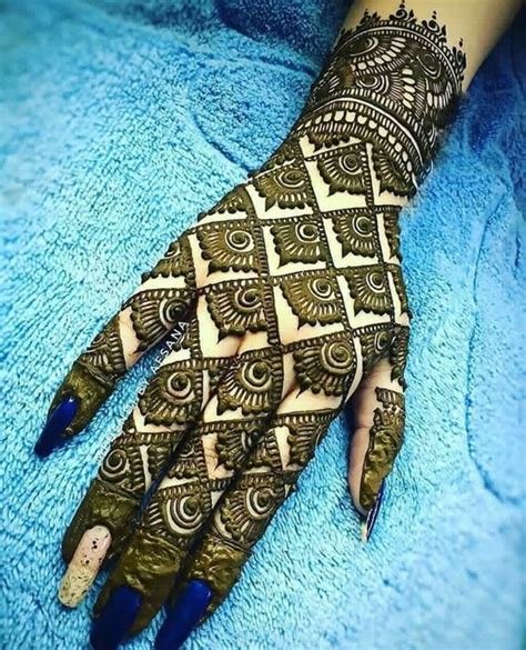 7_Bridal Mehndi Designs For Full Hands Back Side Back Hand Bridal Mehndi
