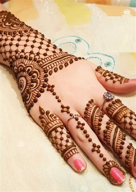 4_Pushed Arabic Bail Mehndi Design  Arabic Mehndi Bail Designs  Arabic
