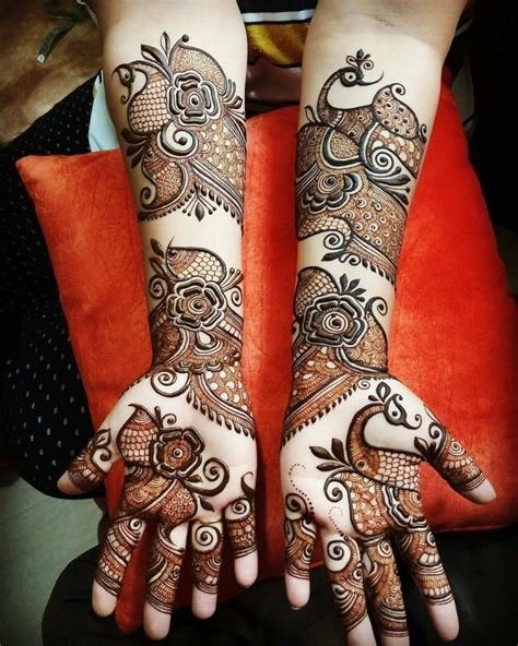 15_50 Trending Bangle Mehndi Design Ideas For Hands  ShaadiWish