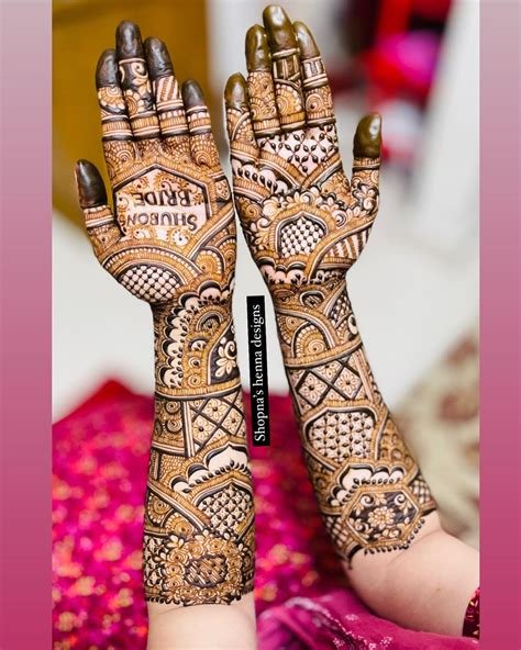 1_Mehendi Design  Latest Bharma Mehndi Design For Bridal  Girls Fashion