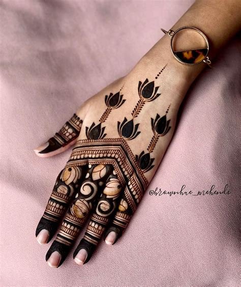 13_50 Best Flower Mehndi Design in 2023  citiMuzik