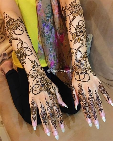 11_30 Easy Henna Mehndi Designs that you can Draw yourself  Listaka