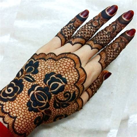 13_Stylish Bold Mehndi Design for a Stunning LookMahndidesigncom
