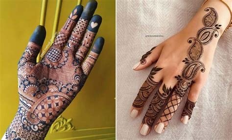 2_Symmetric Mehndi Designs  Same Mehndi Design on Both Hands 13