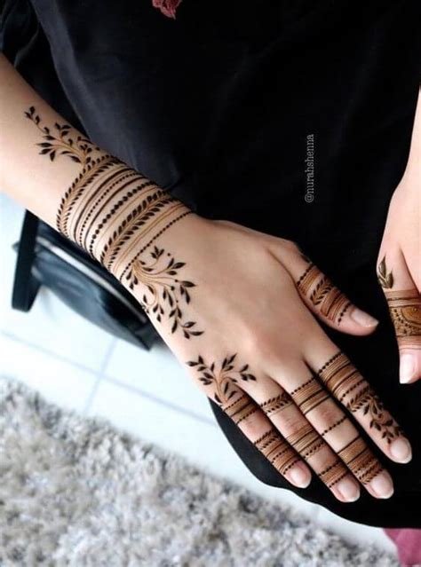 9_75 Latest Bracelet Style Mehndi Designs For 2020  EntertainmentMesh