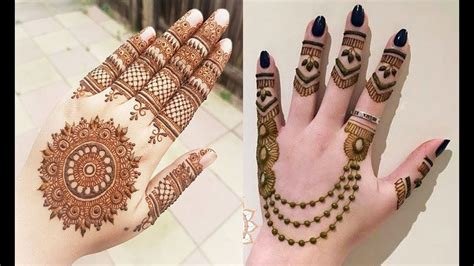 15_Round Mehndi Designs for hands You Should Definitely Try In 2020
