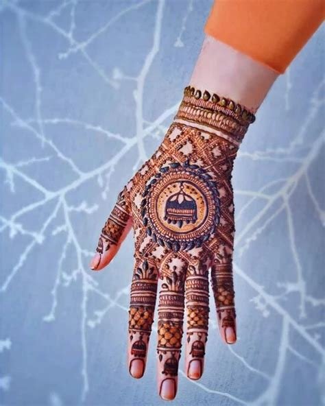 4_Round Mehndi Designs for Back Hand  Gol Tikki Mehndi Ideas  K4 Fashion