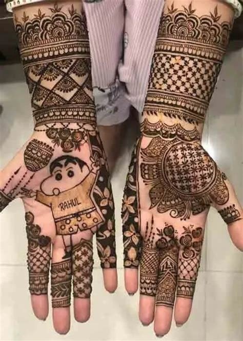 7_Indian Bride For Mehndi Cute Girl In Mehandi Outfit Dress With Henna