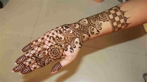 11_Easy Flower Henna Designs For Hands  Best Flower Site