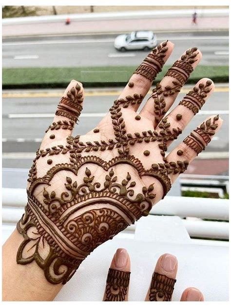 8_70 Simple Mehndi Designs For Hands  Body Art Guru