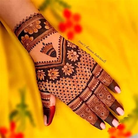 15_Simple Mehndi Designs  Best 300  Hands Mehndi Photo  Mehndi Easy