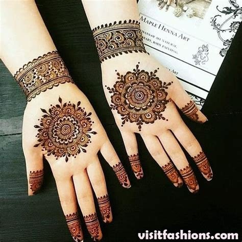 7_20 Simple Arabic Mehndi Designs For Girls In 2020