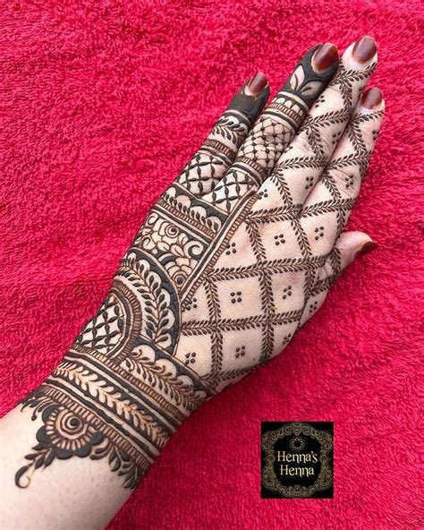 4_Stunning  Trending Back Hand Mehendi Designs For Brides