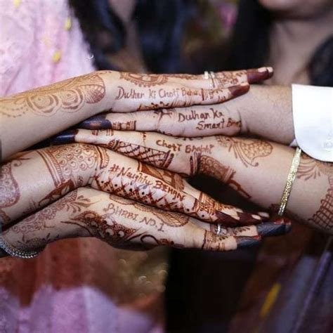 13_Stunning Mehendi Designs For The Sister Of The Bride  Bridesmaids