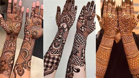 14_Engagement Mehndi Design for Bride  2023