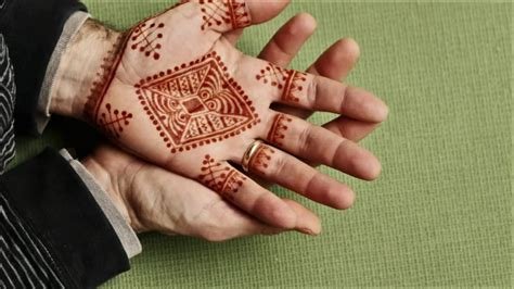 6_12 Simple HennaMehndi Designs for Men and Groom  Styles At Life