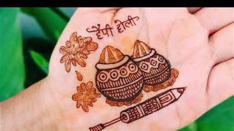 1_Holi 2024 Try These Easy Mehndi Designs To Celebrate Holi In Style