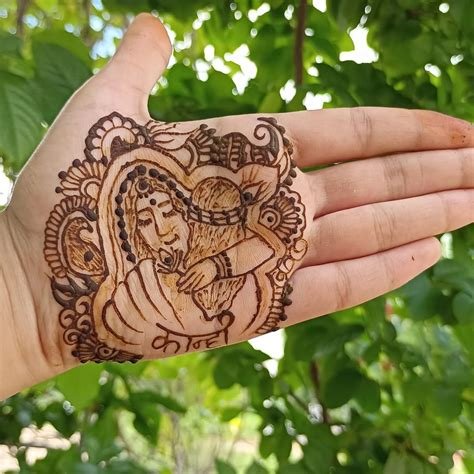 3_Best 20 Janmashtami Mehndi Design  Mixing Images