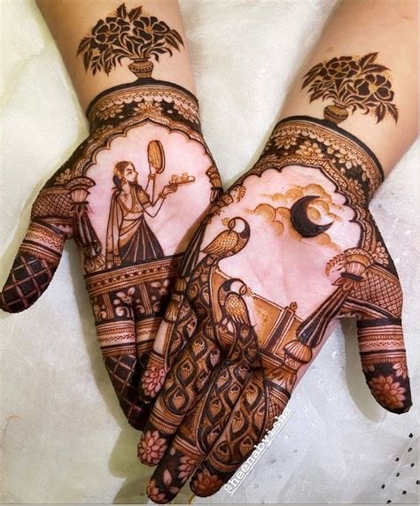 7_6 Beautiful Mehndi Designs For Karwa Chauth 2024  HerZindagi