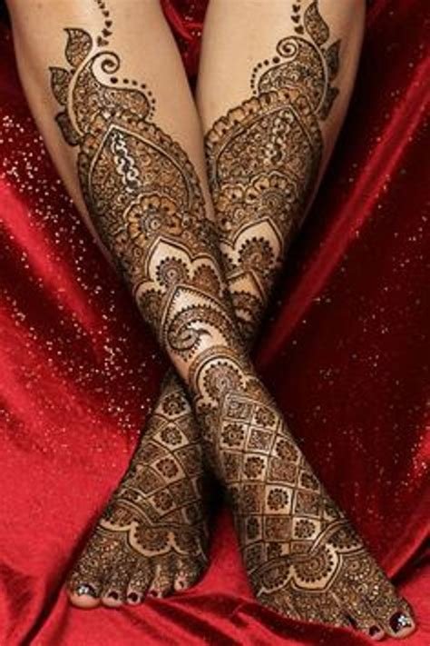 13_1000 Leg Mehndi Designs  Simple  Easy Henna Patterns