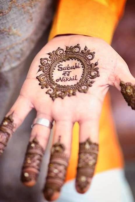 12_Latest Groom Marriage Mehndi Designs For Hands