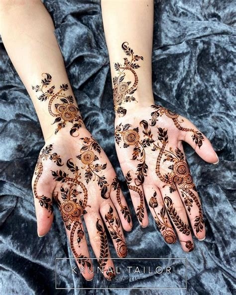9_Trendy Mehndi Designs for Teej Festival  K4 Fashion