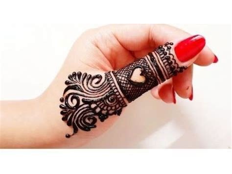 9_New stylish and easy thumb mehndi designs  weddingbels
