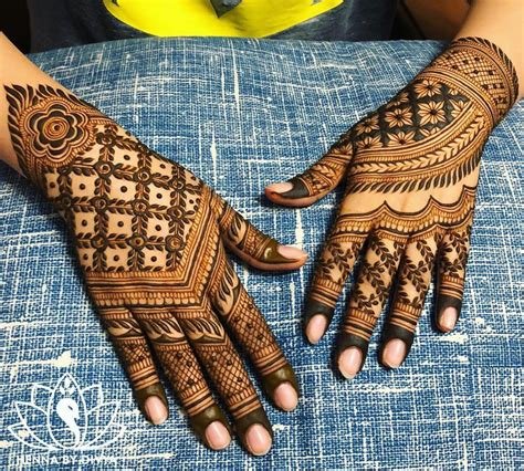 12_15 Bridal henna mehndi designs for full hand  Mehndi Artistica
