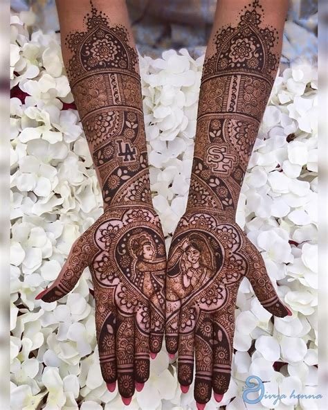 6_43 Best Bridal Mehndi Designs Ideas For Your Wedding Day  Minted