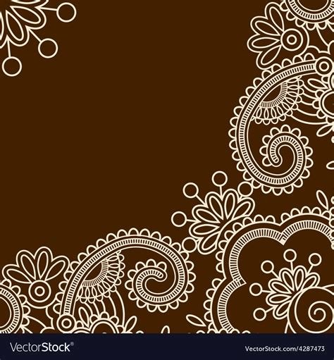 9_Mehndi frames stock vector Illustration of backgrounds  52197958