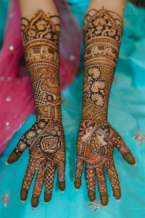 6_65 Bridal Mehndi Designs For Full Hands  Body Art Guru