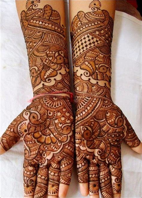 15_Mehndi Designs for Front Hand in Arabic Style  K4 Fashion