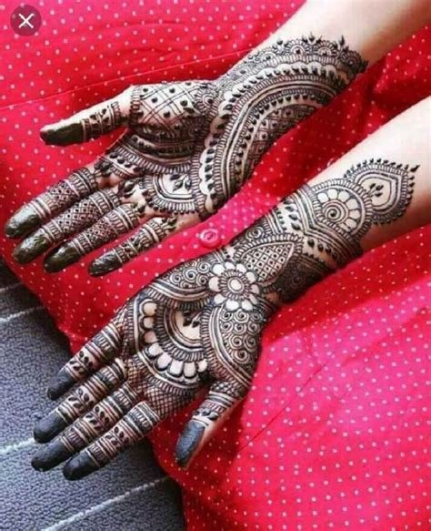 1_51 Karwa Chauth Mehndi Designs For Newlywed Brides