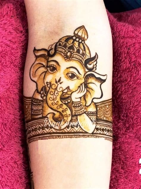11_Top 85 simple ganesh ji mehndi design  seveneduvn