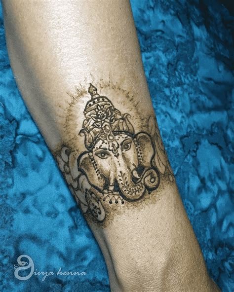 15_Ganpati Mehndi Design Images Ganpati Henna Design Ideas