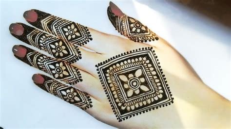 12_10 Latest Half Hand Mehndi Design Ideas for Bridesmaids