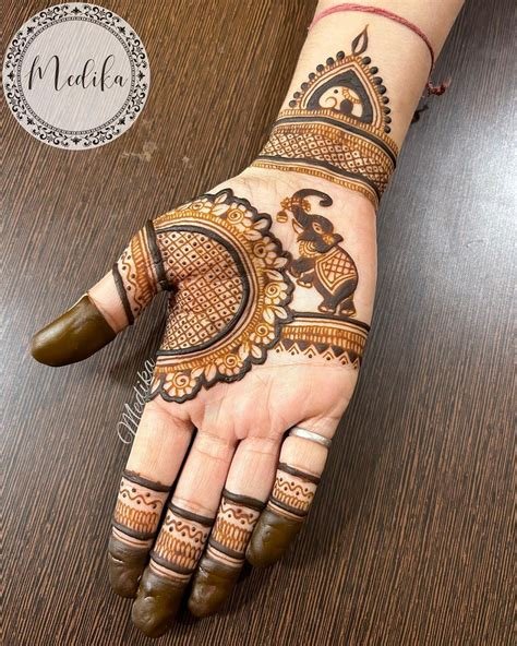1_55 Half Hand Mehndi Design Ideas For The Wedding Season  Wedbook