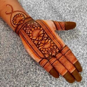4_55 Half Hand Mehndi Design Ideas For The Wedding Season  Wedbook
