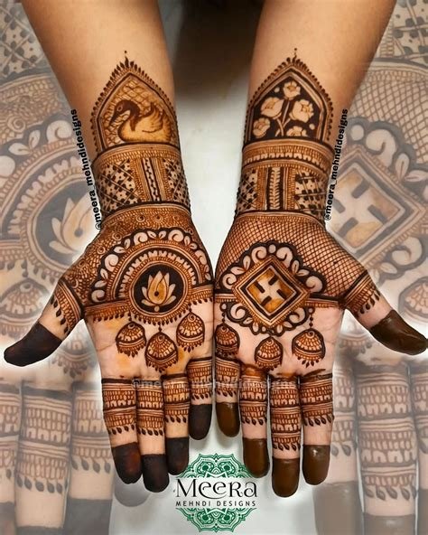 10_Top 50 HalfHand Mehndi Designs  Mehndi Design